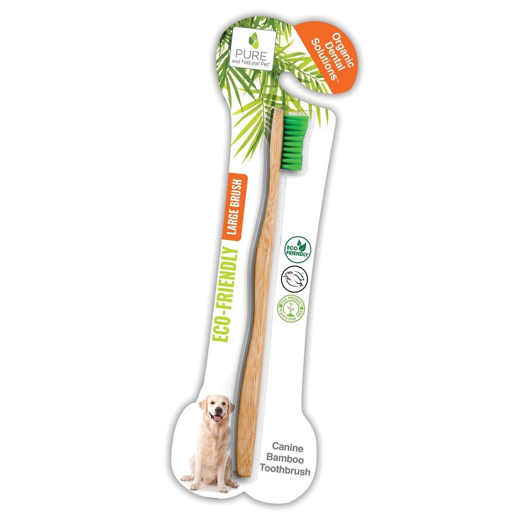 Pure & Natural Pet Bamboo Toothbrush