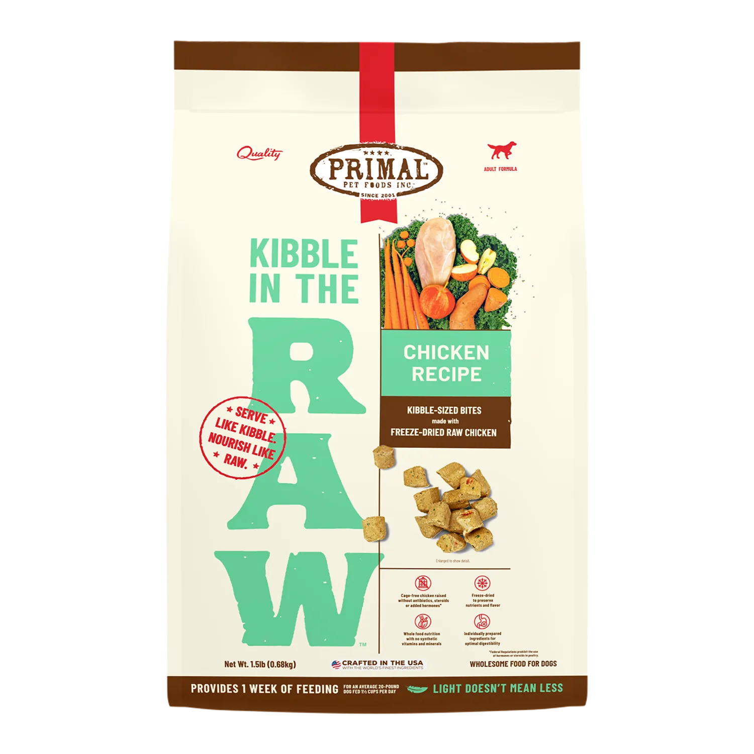 Primal Kibble In The Raw Chicken Recipe