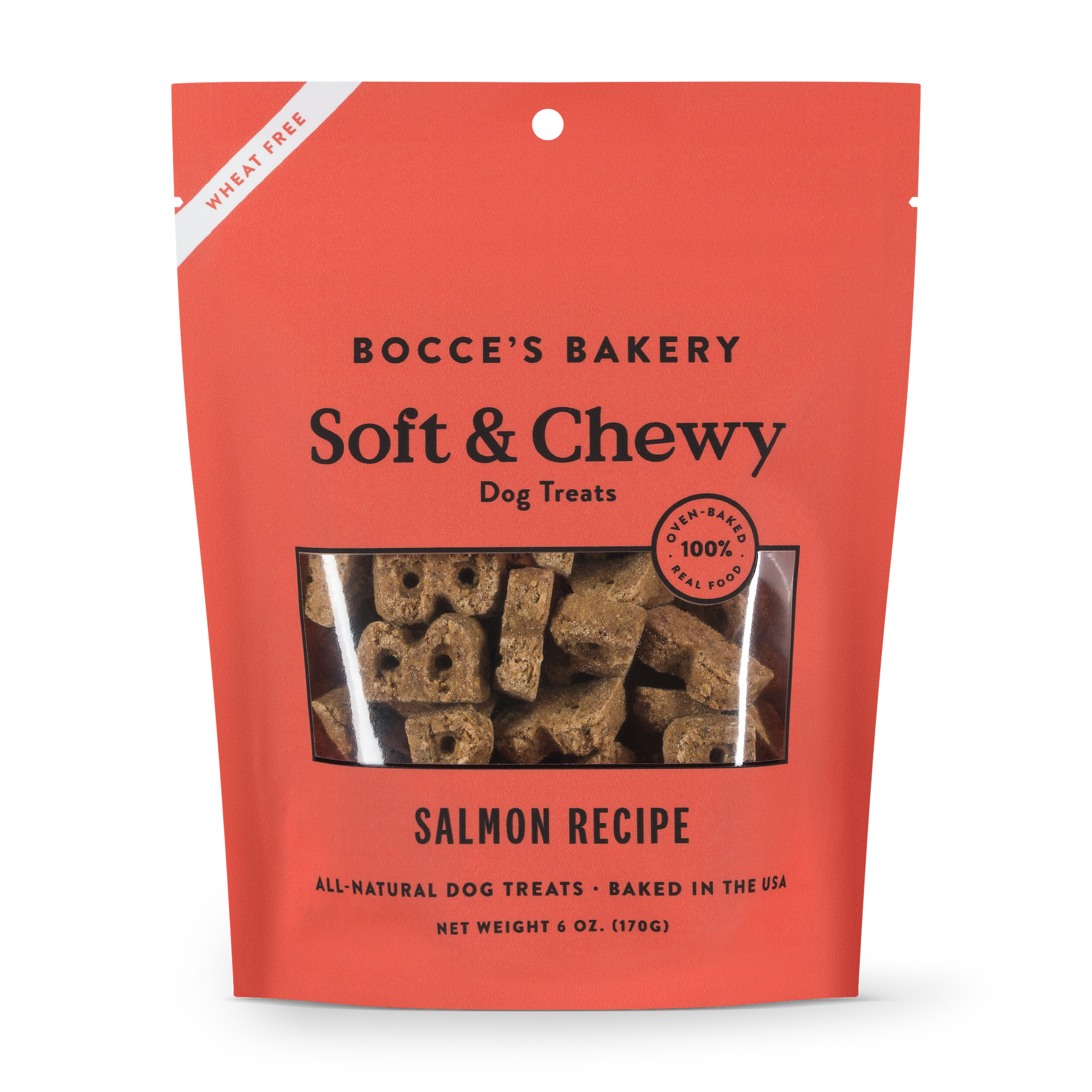 Bocce's Soft & Chewy Salmon Recipe 6oz