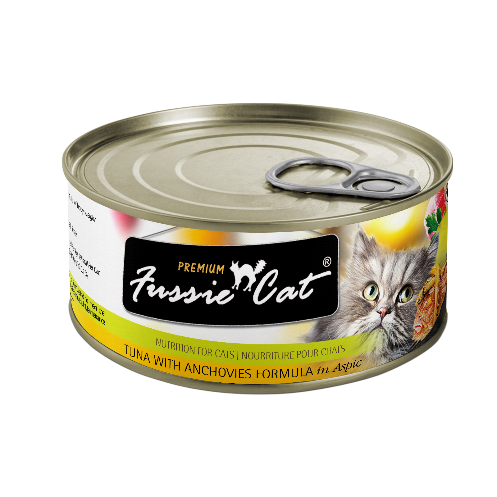 Fussie Cat Canned Cat Food Tuna & Anchovies