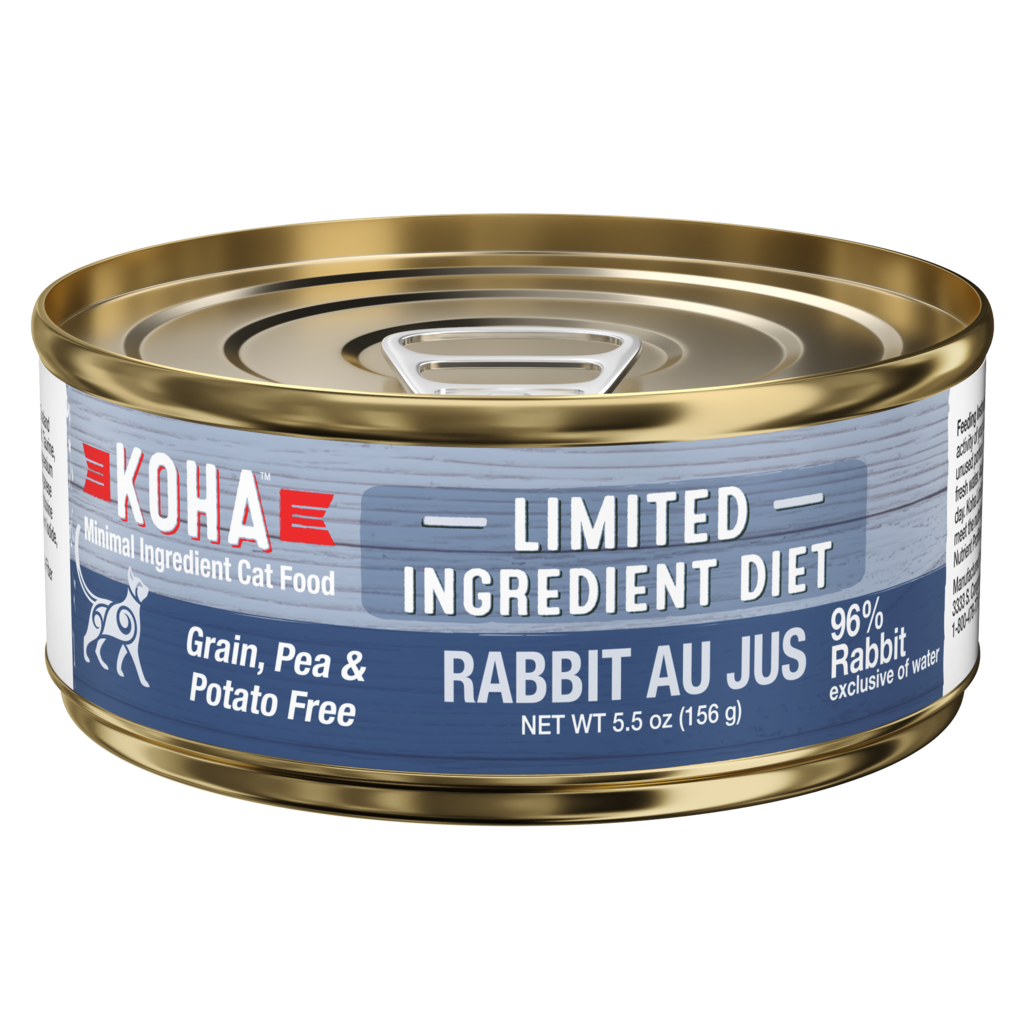 Koha Canned Cat Food Limited Ingredient Diet Rabbit Au Jus