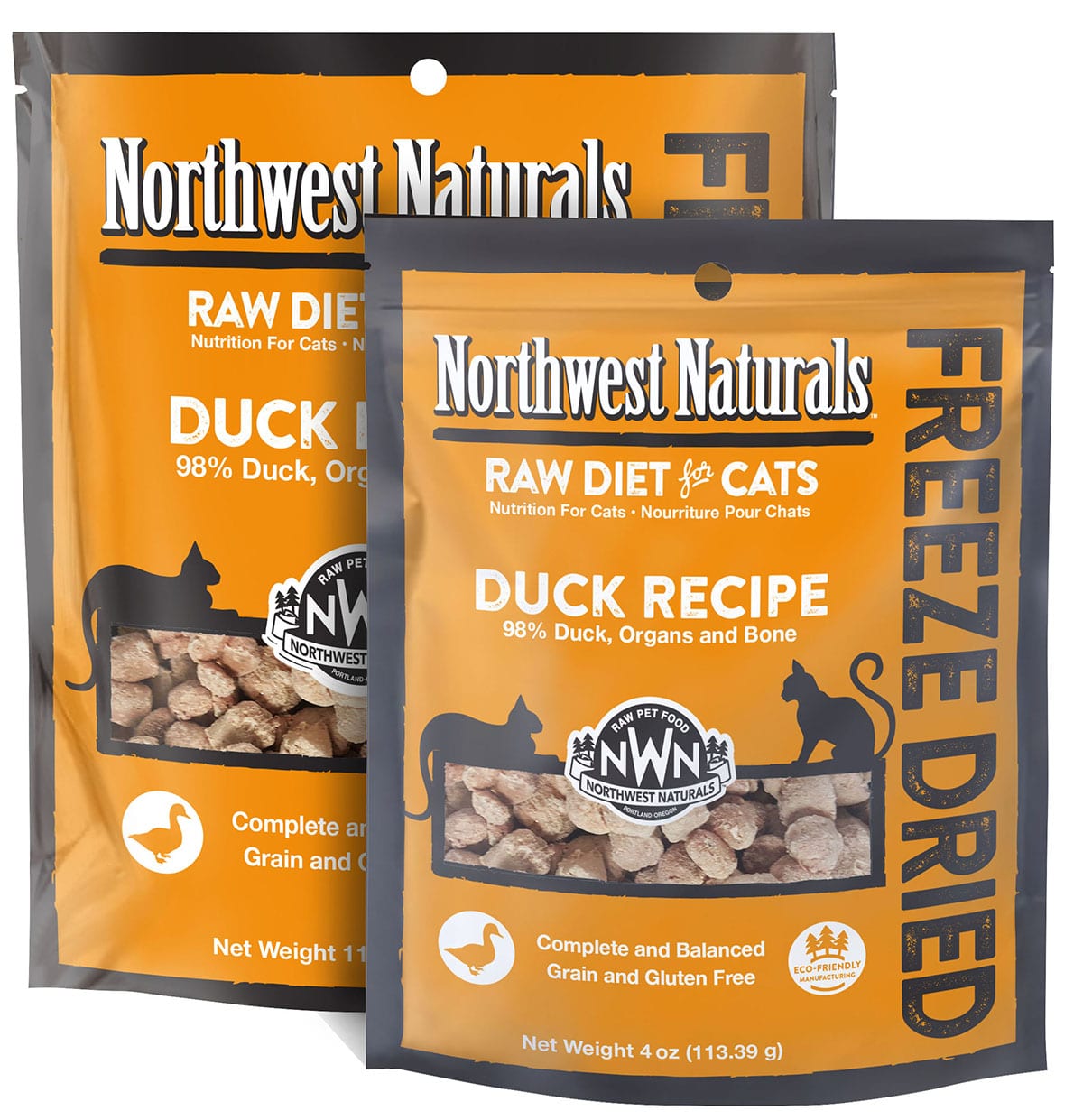 Northwest Naturals Freeze Dried Cat Food Duck