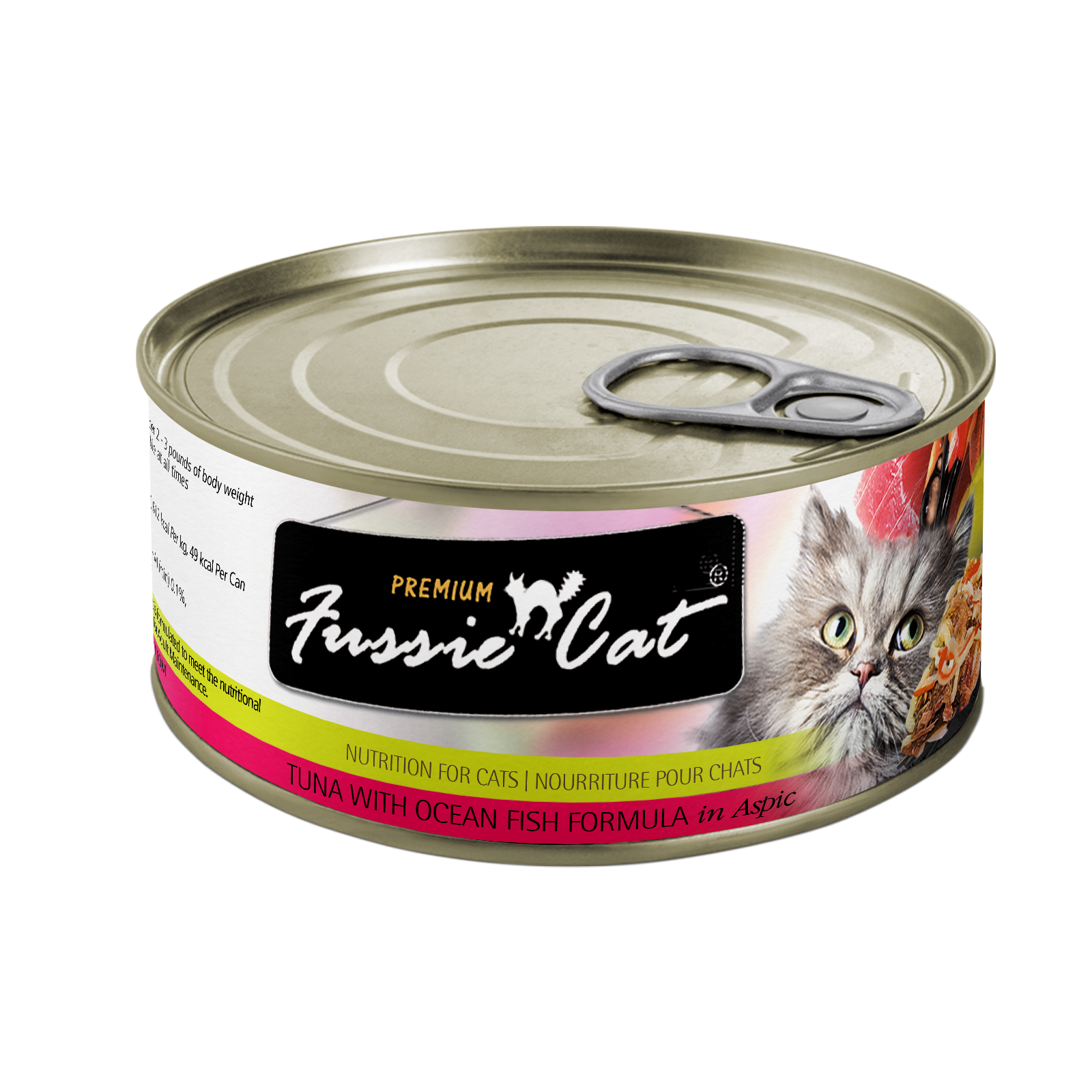 Fussie Cat Canned Cat Food Tuna & Ocean Fish