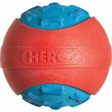 Hero Dog Toy Outer Armor Ball Blue