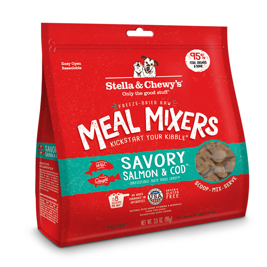 Stella & Chewy's Freeze Dried Savory Salmon & Cod Meal Mixers