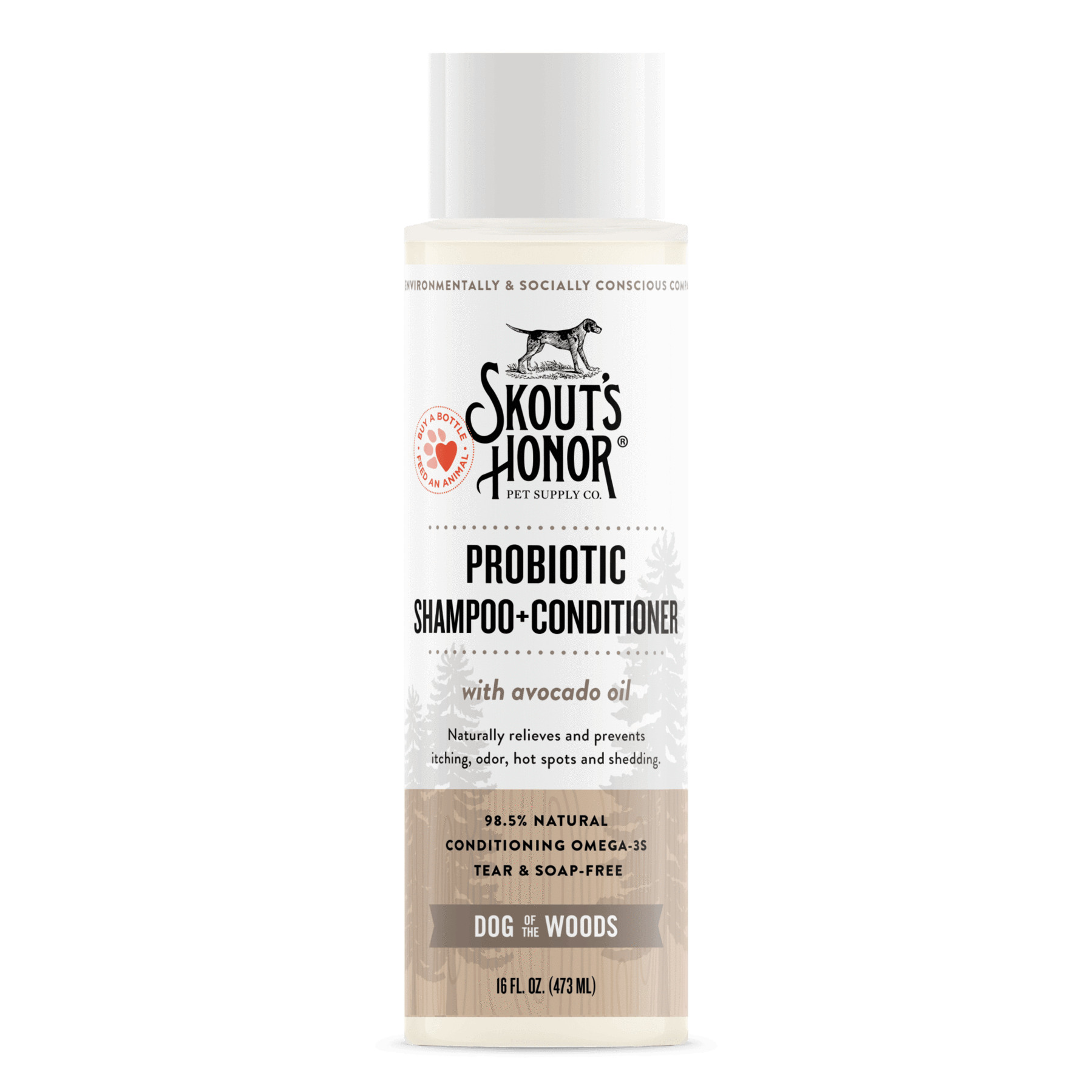 Skout's Honor Probiotic Shampoo & Conditioner Dog of the Woods 16oz