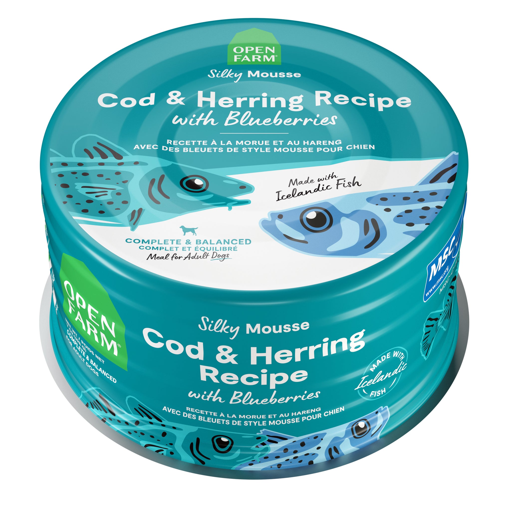 Open Farm Canned Cod & Herring Recipe
