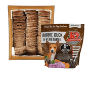 K9 Kravings Raw Rabbit Duck & Vegetable Patty 5lb