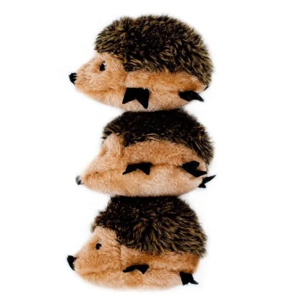 Zippy Paws Miniz Hedgehogs 3 Pack