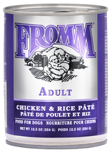Fromm Canned Dog Food Classic Adult Chicken & Rice 12.5oz