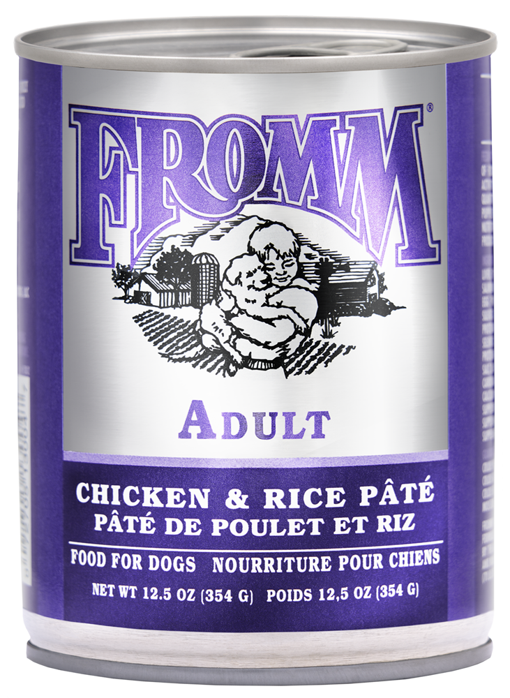 Fromm Canned Dog Food Classic Adult Chicken & Rice 12.5oz