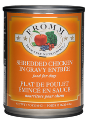 Fromm Canned Dog Food Shredded Chicken 12oz
