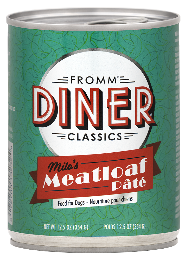 Fromm Canned Dog Food Milo's Meatloaf Pate 12oz