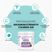 Nootie Progility Minis Calming Aid Supplement Soft Chews 60 Count