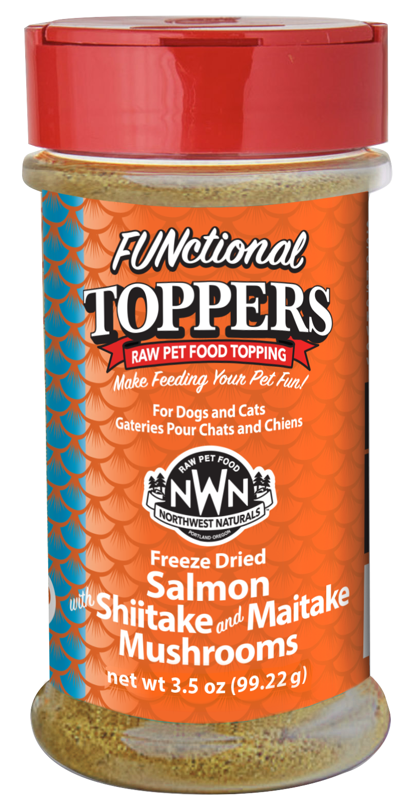 Northwest Naturals Salmon & Mushroom Topper 4.5oz