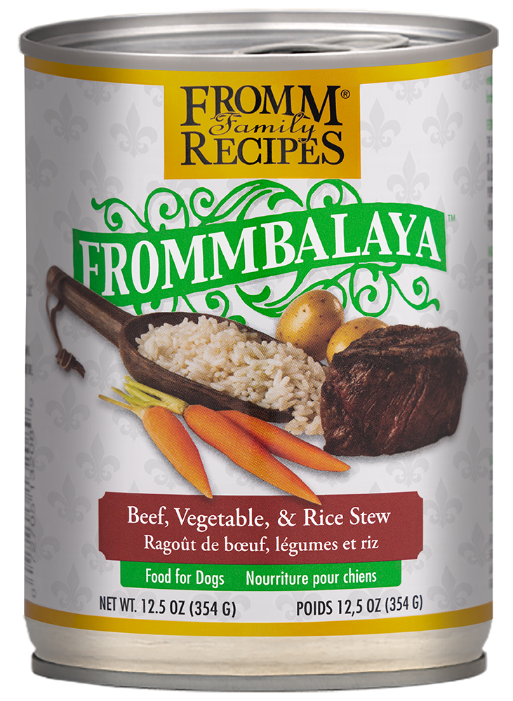 Fromm Canned Dog Food Frommbalaya Beef 12.5oz