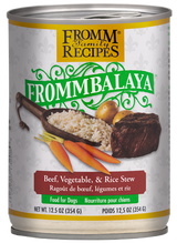 Fromm Canned Dog Food Frommbalaya Beef 12.5oz