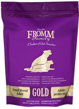Fromm Dry Dog Food Gold Small Breed Adult