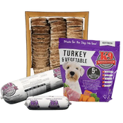 K9 Kravings Raw Turkey & Vegetable Patty 5lb
