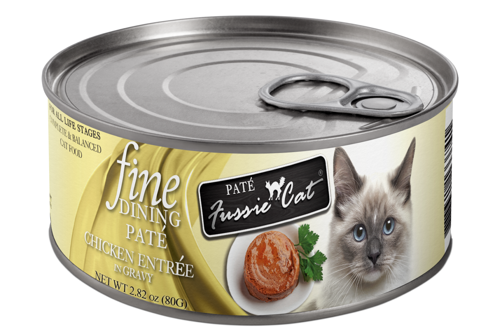 Fussie Cat Canned Fine Dining Chicken Pate 2.8oz