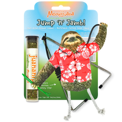 Meowijuana Jump N Jamb Get Wild Sloth Refillable Catnip Cat Toy