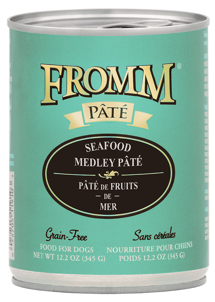 Fromm Canned Dog Food Seafood Medley 12oz