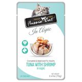 Fussie Cat Pouch Tuna With Shrimp In Aspic 2.47oz