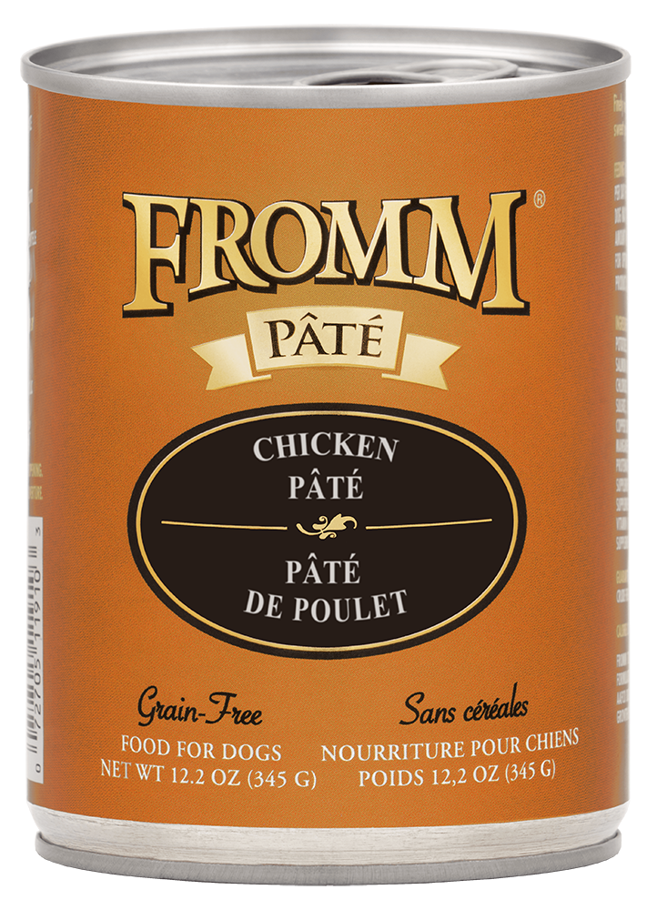 Fromm Canned Dog Food Gold Chicken Pate 12oz