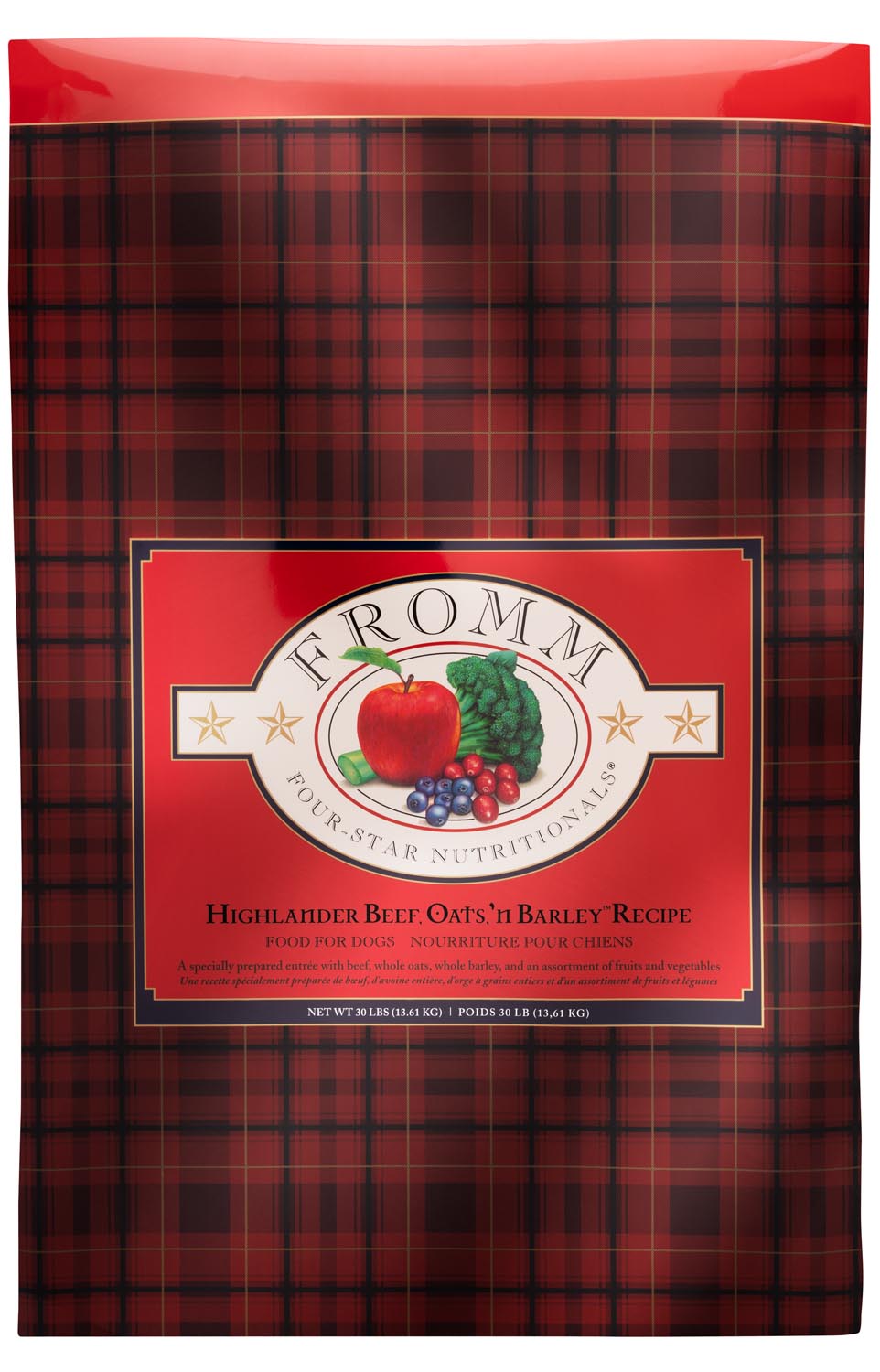 Fromm Dry Dog Food Highlander Beef Oats & Barley