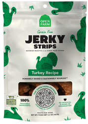Open Farm Jerky Strips Turkey Recipe 5.6oz