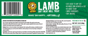 Happy Howie's Lamb Soft Meat Roll Treat 12oz