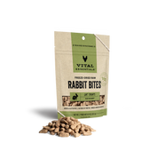 Vital Essentials Freeze Dried Cat Treats Rabbit Bites 0.9oz