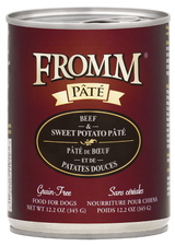 Fromm Canned Dog Food Beef & Sweet Potato 12oz