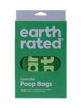 Earth Rated Handle Poop Bags Lavender Scented 120ct