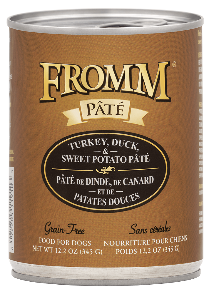 Fromm Canned Dog Food Turkey & Duck 12oz