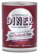 Fromm Canned Dog Food Bellas Beef Barkundy Stew 12oz