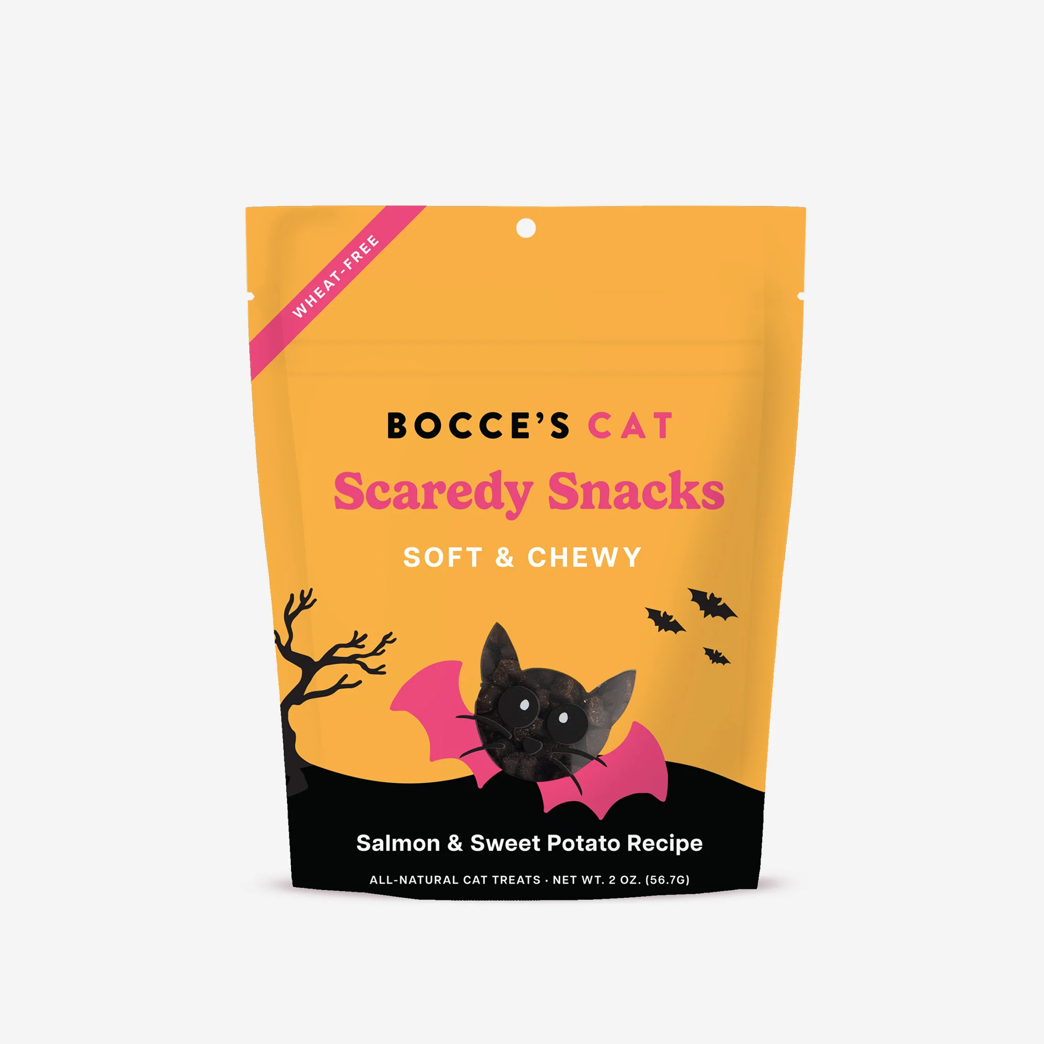 Bocce's Cat Halloween Scaredy Snacks 2oz