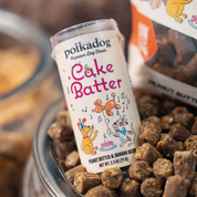 Polkadog Cake Batter Treats Mini Tube 2.5oz