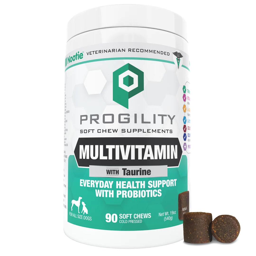 Nootie Progility Multivtamin with Taurine Supplement Soft Chew 90 Count