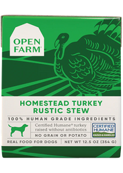 Open Farm Turkey Rustic Stew 12.5oz