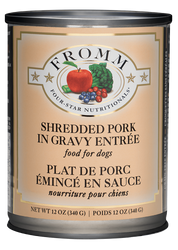 Fromm Canned Dog Food Shredded Pork 12oz