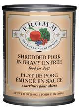 Fromm Canned Dog Food Shredded Pork 12oz