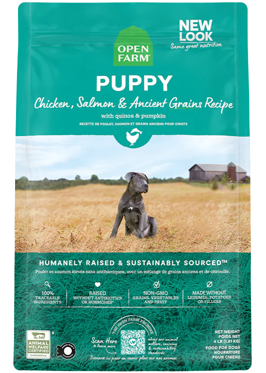 Open Farm Ancient Grain Chicken & Salmon Puppy