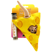 Meowijuana Get Cheesy Refillable Catnip Cat Toy