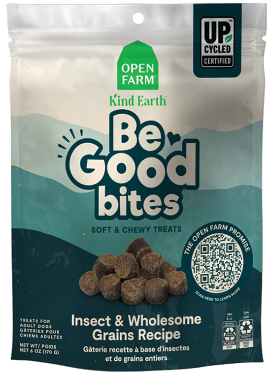 Open Farm Be Good Bites Insect & Wholesome Grains Recipe 6oz