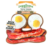 Doggijuana Tuffer Chewer Eggs & Bacon Dog Toy