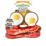 Doggijuana Tuffer Chewer Eggs & Bacon Dog Toy