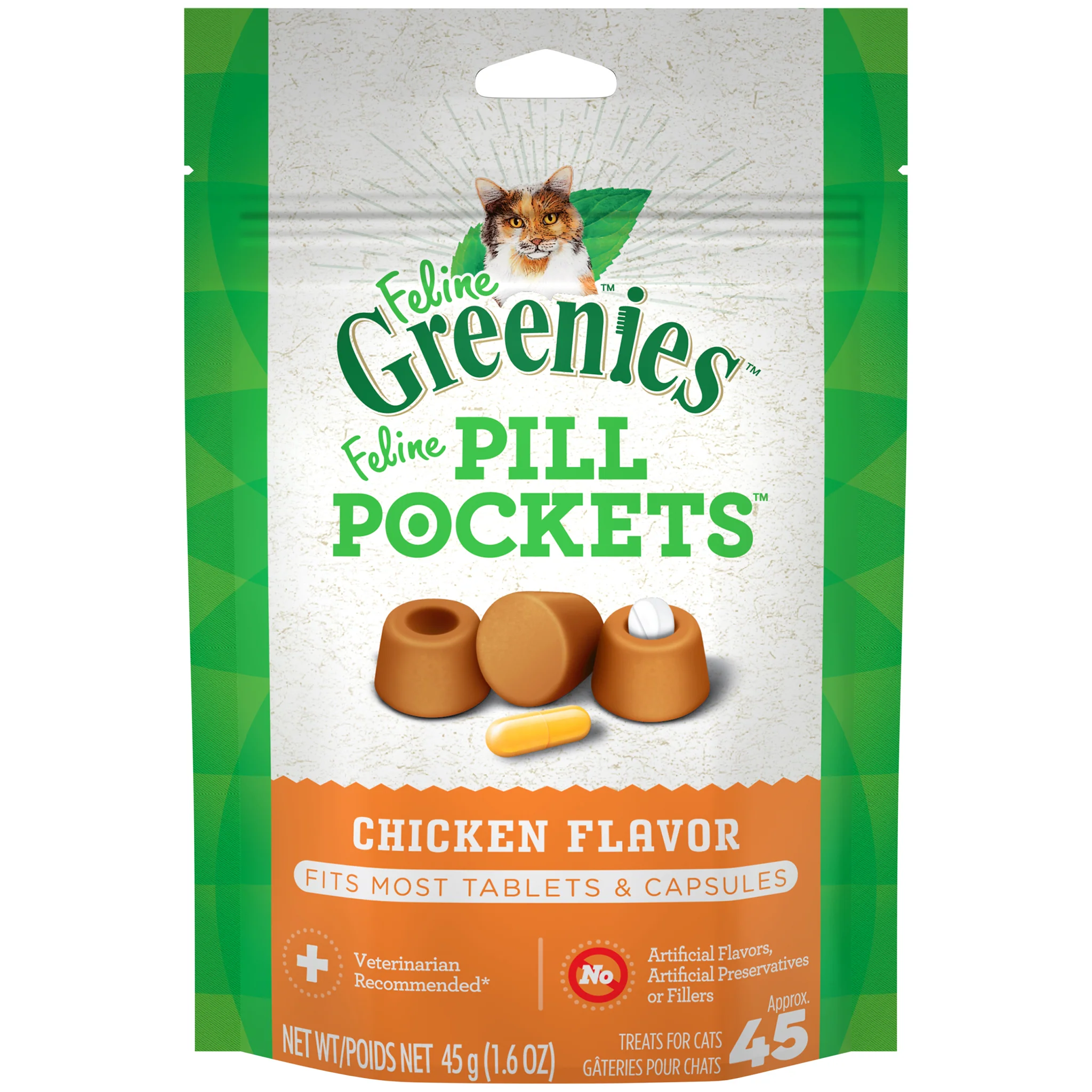 Greenies Cat Pill Pockets Chicken