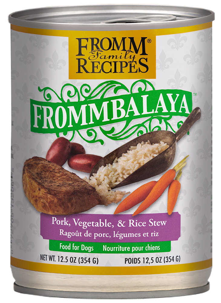 Fromm Canned Dog Food Frommbalaya Pork 12.5oz