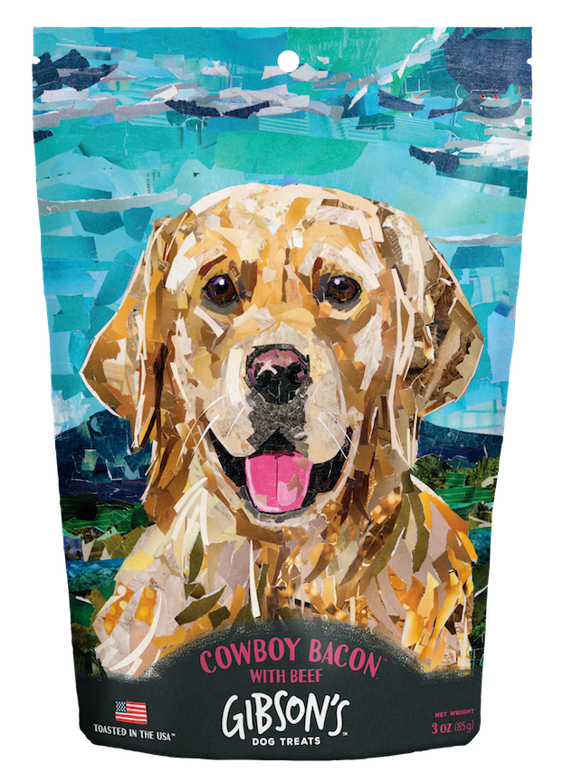 Gibsons Cowboy Bacon With Beef Jerky Treats 3oz